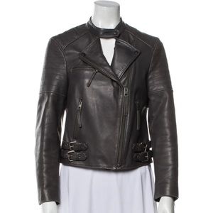 All saints leather biker jacket